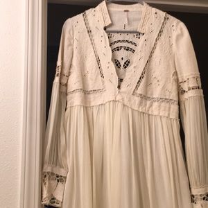 Ivory tunic from free people